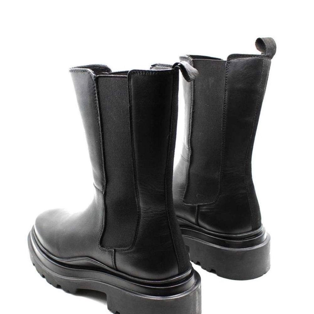 Aqua Black Ankle Boots - Picture 5 of 14